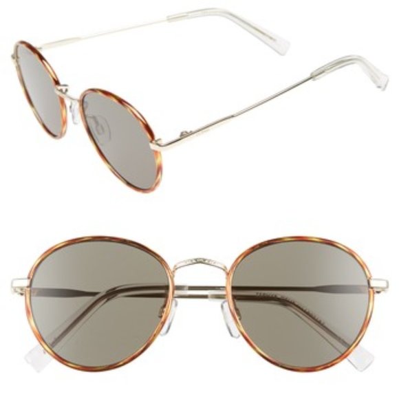 Le Specs Accessories - Le Specs Zephyr Deux Tortoise Green Sunglasses New